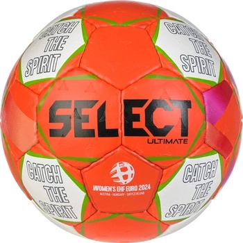 Select Състезателна хандбална топка Select EHF Women V24 Европа Лига, размер 2