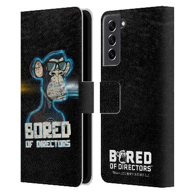 Pouzdro na mobil Samsung Galaxy S21 FE 5G - HEAD CASE - Bored od Directors - APE #1502 (Otevírací obal, kryt na mobil Samsung Galaxy S21 FE 5G - NFT Opičák APE #1502)