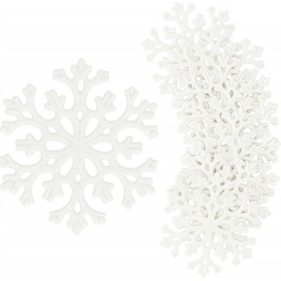 Springos Vianočná ozdoba vločka, 8 cm, 6 cm S-CA0717