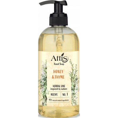 Gold drop Attis Herbal tekuté mydlo Honey & Thyme 500 ml