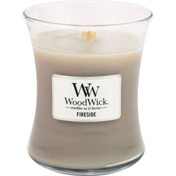 Image 1 of WoodWick Fireside ароматна свещ с дървен фитил 275 гр
