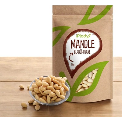 iPlody Mandle loupané blanšírované 1 kg