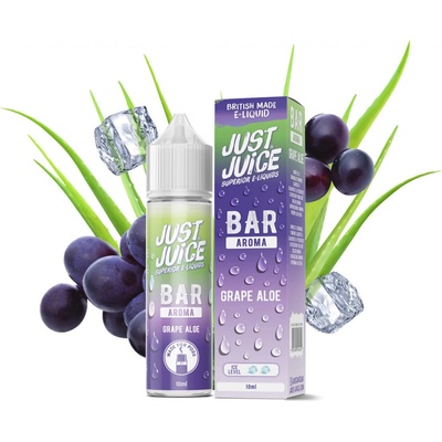 Just Juice Bar Range Shake & Vape Grape Aloe 10 ml – Zboží Mobilmania
