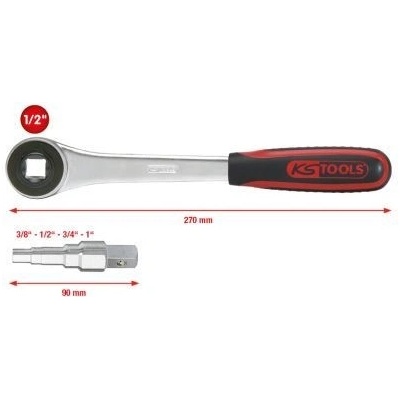 KS Tools Stupňový kľúč 130.3000