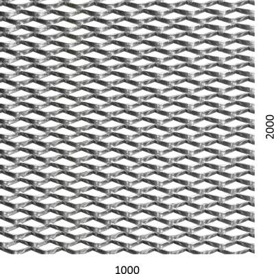 Ťahokov Zn 1000 x 2000 x 1.5 mm, oko 30 x 15 mm
