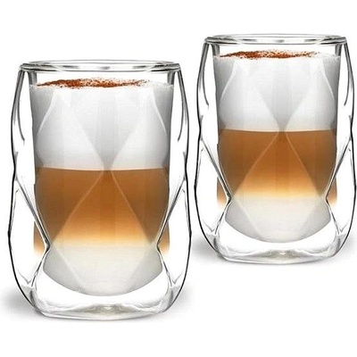 Design Vialli Sklenice dvoustěnná _GEO 7589 2 x 350 ml