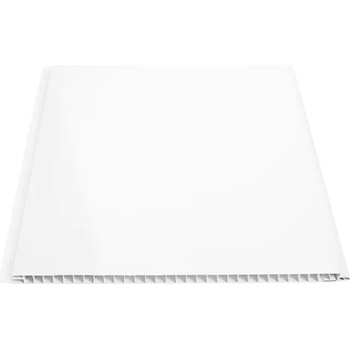 Image 1 of NOLINA ПВЦ ЛАМПЕРИЯ DECOLINE ЛАК БЕЗ ФУГА 25см 3000x8мм БЯЛА (P25.3WL.PBL)