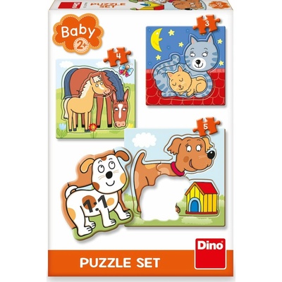 Dino zvieratká 3-5 baby set