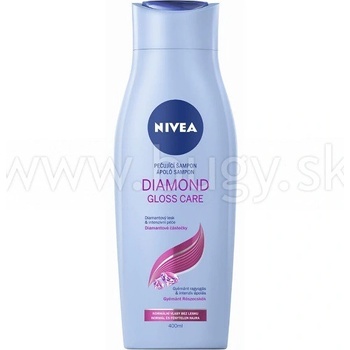 Nivea Hair Care Diamonds Gloss šampón pre oslňujúci lesk 400 ml