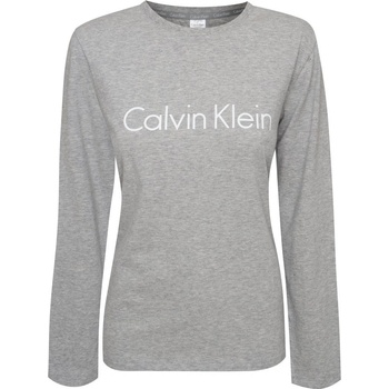 Calvin Klein pánské tričko s dlouhým rukávem NM2171E P7A Šedá