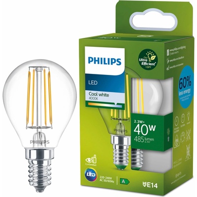 Philips LED 40W P45 E14 4000K CL UE SRT4 929003801301