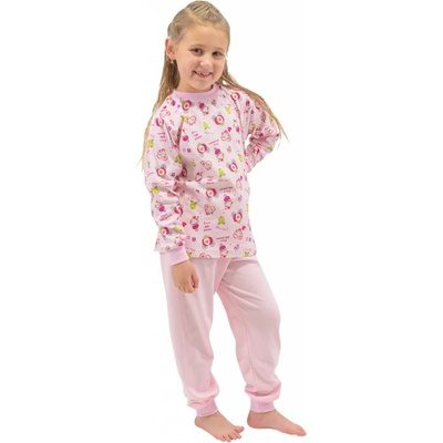 ESITO Dívčí dětské pyžamo Princess růžové