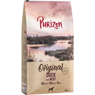 Purizon Adult kachna s hovězím masem 2 x 12 kg