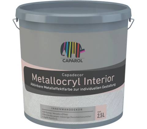 Caparol Metallocryl Interior, 2,5 l