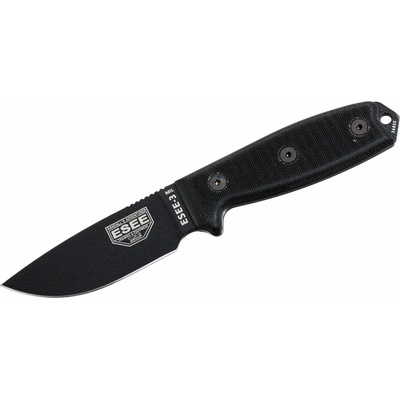 ESEE 3MIL-P-BLK 3 9,8 cm