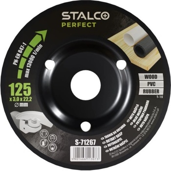 Stalco rotační rašple 125 mm S-71267