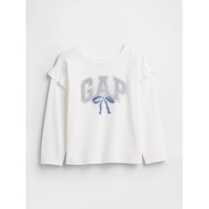 GAP Детска тениска с логото на GAP GAP | Byal | Момичешки | 18-24 месеца