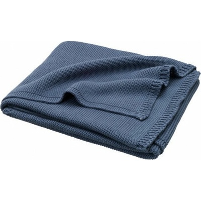 FRESK PLETENÁ DEKA UNI INK BLUE