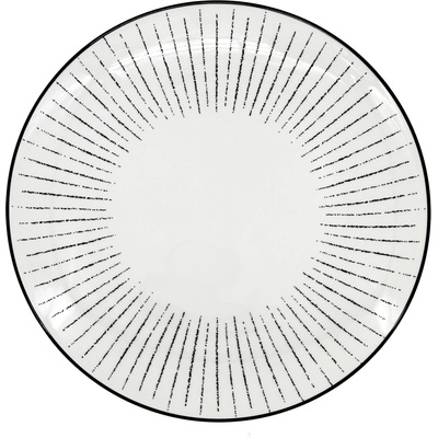 by inspire Mělký porcelánový talíř Linea Dash 27 cm