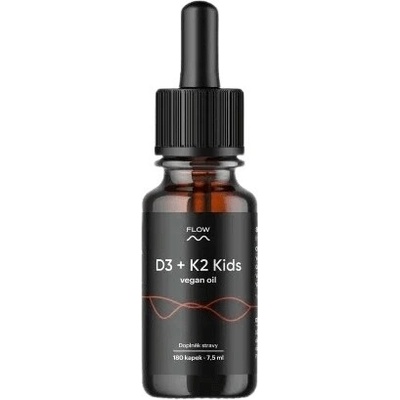 Flow D3 + K2 Kids Vegan Oil 7,5 ml