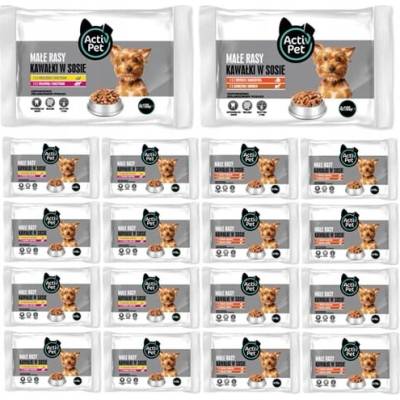 Activ Pet pro malá plemena mix 72x100 g