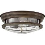 Elstead Lighting Quintiesse QN-HADRIAN-FS-OZ-CLEAR Външно осветително тяло HADRIAN 2xE27/40W/230V IP44 бронз (ED1046)