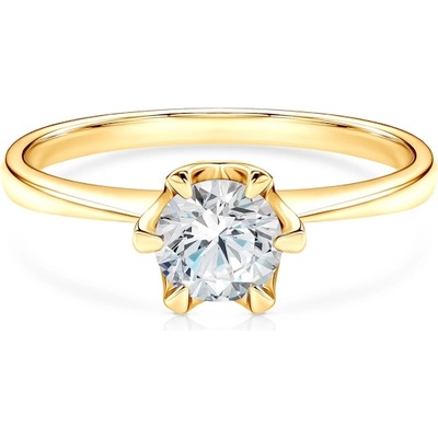 SAVICKI Годежен пръстен Savicki: злато, мойсанит