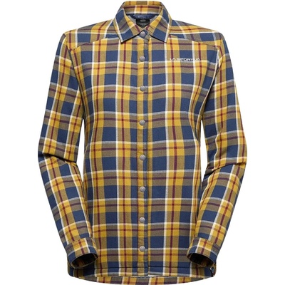 La Sportiva Rambler Lined Flannel Shirt W Night Sky Chalk