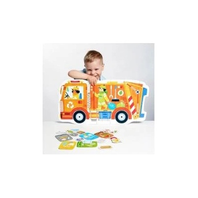 Bright Junior Media CzuCzu Moto puzzle Garbage truck 26 pieces 2+ ZA6104
