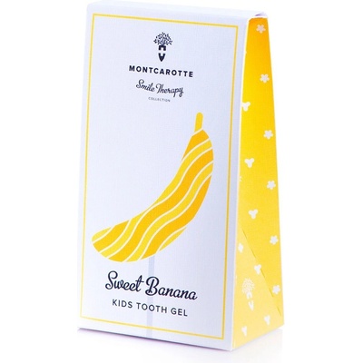 Montcarotte Kids Tooth Gel Sweet Banana dětský zubní gel s banánovou příchutí 30 ml