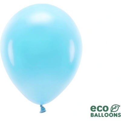 Party Deco ECO30P 001J 10 Eko pastelové balóny 30cm Svetlo modrá