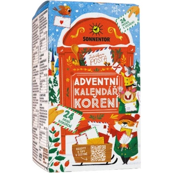 Sonnentor Adventní kalendář koření 24 druhů BIO 116 g