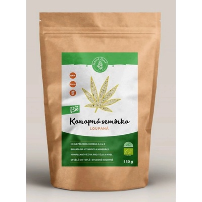 Zelená Země Konopné semienko lúpané BIO 150 g