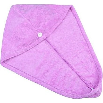 Rychleschnoucí turban na hlavu Fialová