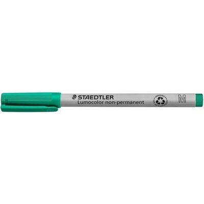 Nepermanentný popisovač, OHP, 1 mm, STAEDTLER Lumocolor 315 M, zelená