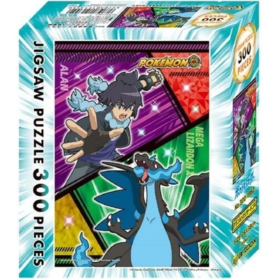 Jigsaw 300 Alain & Mega Charizard X Pokémon