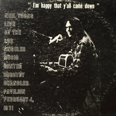 YOUNG, NEIL - DOROTHY CHANDLER PAVILION 1971 LP