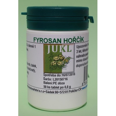 Jukl Fyrosan Hořčík 50 tablet