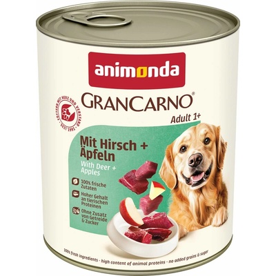 Animonda GranCarno Adult Deer & jablko 6 x 800 g