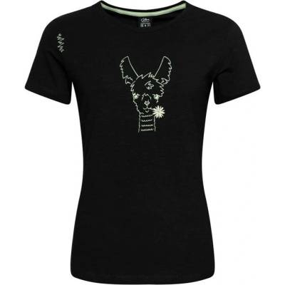 Tričko Chillaz Valencia Happy Alpaca čierna