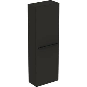 Ideal Standard Висок стенен шкаф Ideal Standard i. life S, сив - карбоново покритие 40 см, 1 врата (T5289NV)