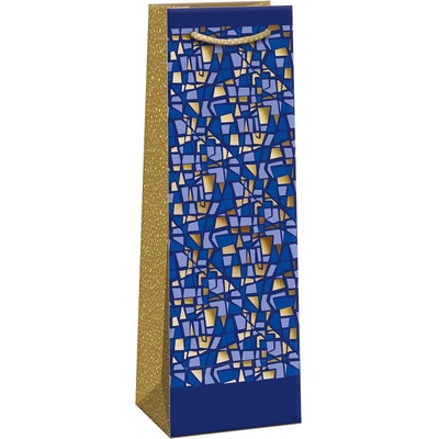 ARGUS Darčeková papierová taška LUX na víno (13 x 37.5 cm) 07390195