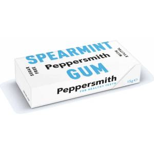 Peppersmith Дъвки pepersmith - къдрава мента, 15гр