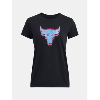 Under Armour Project Rock W Underground Core T-shirt Under Armour | Cheren | ЖЕНИ | XS