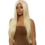 Leg Avenue Long Straight Center Part Wig 84cm Blond
