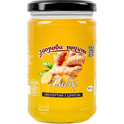 Zdorova Rodina Zazvor drcený s cukrem 350