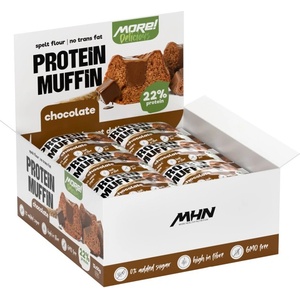 MHN | More Healthy Nutrition Protein Muffin with Zero Added Sugar | New Improved Formula [12 x 50 грама] Шоколад