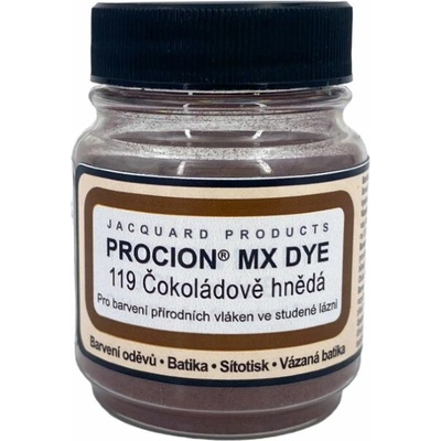 Jacquard Procion MX 19 g čokoládová hnědá – Sleviste.cz