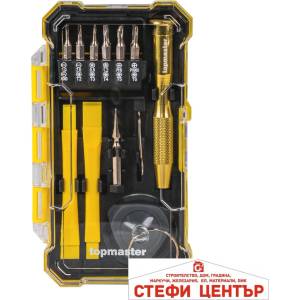 Topmaster Professional Комплект за ремонт на електроника, 19 части tmp (220141)