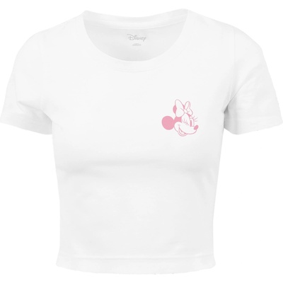 Merchcode Тениска 'Minnie Mouse Wink' бяло, размер L